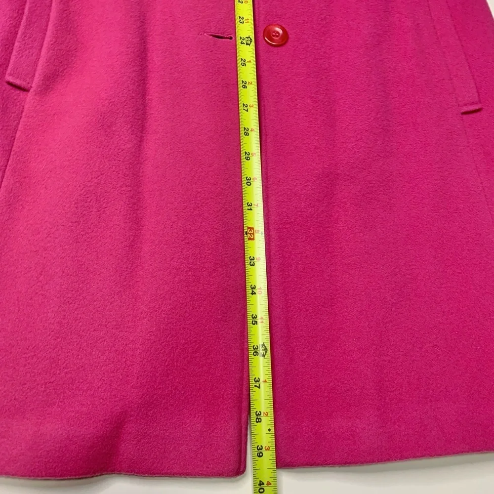 Mackintosh wool blend Pink Trench Coat size 10